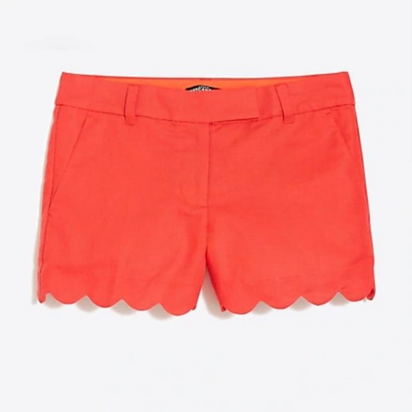 J Crew shorts Scallop shorts size 12 - Picture 6 of 6